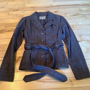 Lois Plaid Jacket